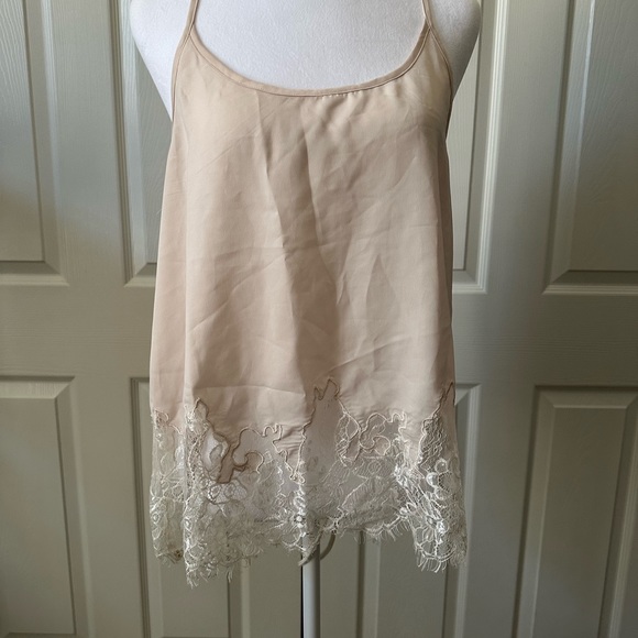 Storia Tops - Lace Cami, Large, Racer Back, adjustable straps